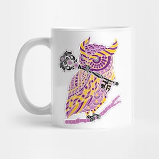 Vintage Great Horned Owl Mug